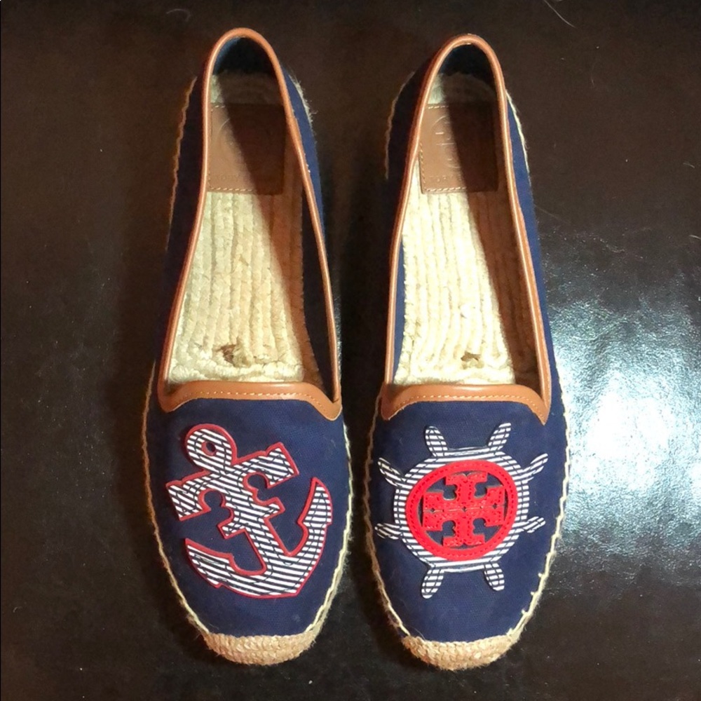 Tory Burch like NEW size 11 Spadrilles